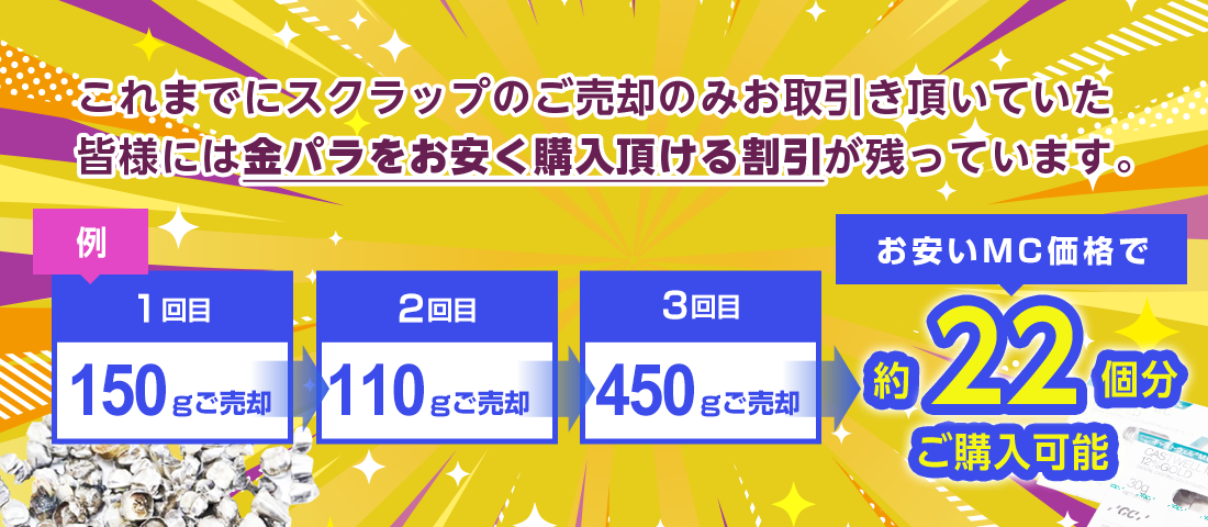金パラMC販売